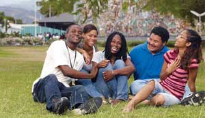Students at The University of the West Indies - Mona Campus