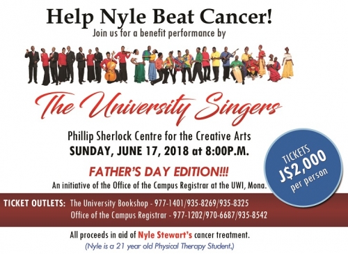 Nyle Benefit Concert Poster-June 17, 2018
