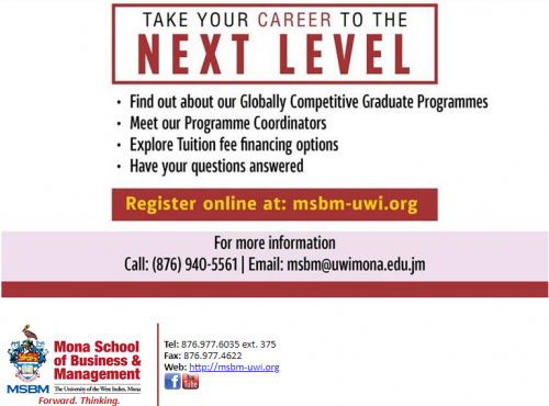 MSBM Graduate Programmes Information Session-Montego Bay