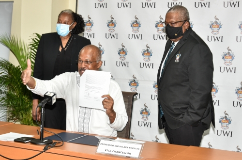 The UWI and Open Society Foundations sign landmark MOU to deepen collaboration