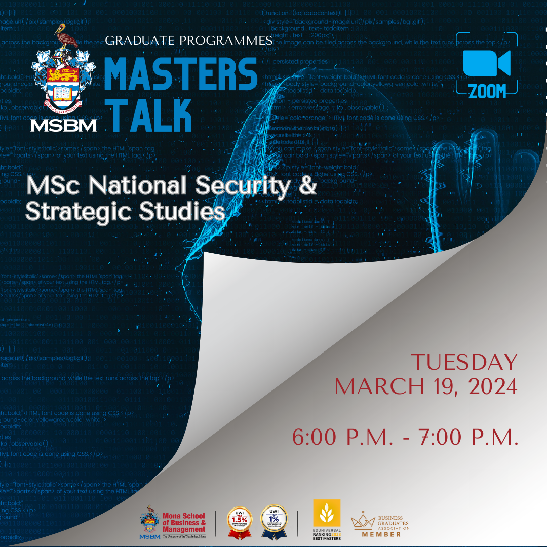 Masters Talk 2024- MSc NSSS